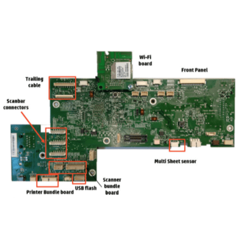 HP Designjet T830 Main PCA Board F9A30-67001 F9A28-67020