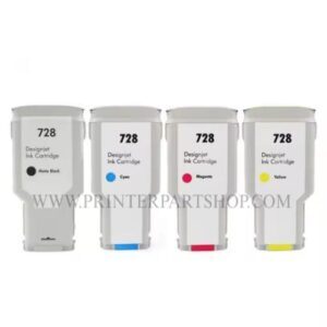 IInk Cartridge 728 With Chip For Use In HP DesignJet T730 & T830 Printer Each 300 Gram Ink